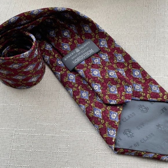 Robert Talbott Men Tie Fine Silk Necktie Classic Tie Made in the USA - Picture 6 of 9